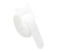 Fascette con cerniera, 100-500 pezzi, organizer per cavi, per mouse, auricolari, gestione dei cavi, in nylon, riutilizzabili, fascette lunghe per cavi (bianco, 12 x 150 mm, 100 pezzi)