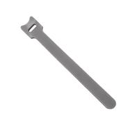 Fascette con cerniera, 100-500 pezzi, organizer per cavi, per mouse, auricolari, gestione dei cavi, in nylon, riutilizzabili, fascette lunghe per cavi (grigio, 12 x 150 mm, 100 pezzi)