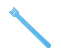 Fascette con zip, 30 pezzi/100 fascette staccabili in plastica e nylon, con cerniera, staccabili, tipo T, fascette lunghe per organizzare i cavi (blu cielo, 30 pezzi, 200 mm)