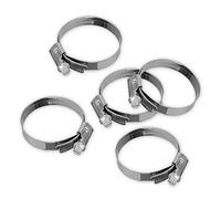 Fascette di serraggio in acciaio inox W5, 32-50 mm, larghezza 12 mm, 5 collane.