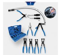 Fascette E Klemmenzangen, 9-tlg. Set Clic-Schlauchklemmenzange