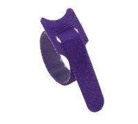 fascette elettricista Fascette fermacavi rimovibili in plastica, fascette riutilizzabili, in nylon, con cerniera(Purple,150mm x 100Pcs)