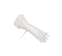 Fascette elettricista nylon 2,5x100mm Bianca 100pz
