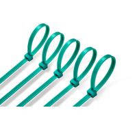 Fascette Elettricista Verde per Giardino 200 X 3,6 Mm 100 Pezzi Di Cablaggio