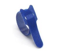 Fascette ferma-cavo in nylon autobloccanti, 100 pz Fascette Rilasciabili di Plastica Fissaggio Riutilizzabili Cravatta 150 200 250 300mm Cinghie Nylon Wrap Zip Bundle Benda(Blue,300mm)