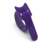 Fascette ferma-cavo in nylon autobloccanti, 100 pz Fascette Rilasciabili di Plastica Fissaggio Riutilizzabili Cravatta 150 200 250 300mm Cinghie Nylon Wrap Zip Bundle Benda(Purple,250mm)