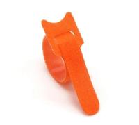 Fascette ferma-cavo in nylon autobloccanti, 100 pz Fascette Rilasciabili di Plastica Fissaggio Riutilizzabili Cravatta 150 200 250 300mm Cinghie Nylon Wrap Zip Bundle Benda(Orange,150mm)