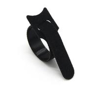 Fascette ferma-cavo in nylon autobloccanti, 100 pz Fascette Rilasciabili di Plastica Fissaggio Riutilizzabili Cravatta 150 200 250 300mm Cinghie Nylon Wrap Zip Bundle Benda(Black,300mm)