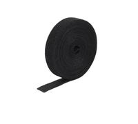 Fascette ferma-cavo in nylon autobloccanti, 5M/Rotolo 10/12/14.5/20/25mm di Larghezza Organizzatore Cavi USB Gestione Avvolgitore Nylon Regolabile fascette Cavo for auricolari(Black,5.0Mx20mm)