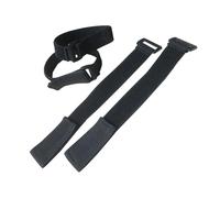 Fascette fermacavi autoadesive con fibbia elastica in nylon, organizer fai da te da 5 pezzi(25x400mm)