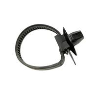 Fascette fermacavi da 10 a 50 pezzi, in nylon nero, per auto, con montaggio a spinta, morsetti di fissaggio per la gestione delle cerniere (80 pezzi)