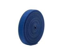 Fascette fermacavi in nylon autoadesive, riutilizzabili, 5 m, organizer fai da te per scrivania, computer, cavi dati e piante, strumento essenziale per la gestione dei cavi (blu, 10 mm)