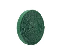 Fascette fermacavi in nylon autoadesive, riutilizzabili, 5 m, organizer fai da te per scrivania, computer, cavi dati e piante, strumento essenziale per la gestione dei cavi (verde, 10 mm)