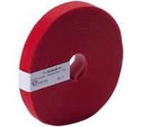 Fascette fermacavi Patchsee Eco-Scratch 10m rosse NEW