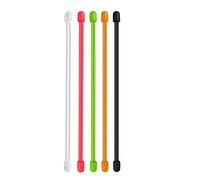 Fascette fermacavi Set di 3 pezzi in silicone per riporre cavi ecc. Fascetta per cavi Riutilizzare cavi di archiviazione insieme in modo pulito auricolare PC audio intorno al sacchetto di caramelle