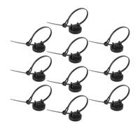 Fascette Fermacavo con Base,Organizzatore Multiuso per Cavi Elettrici - Portafili Magnetico | per Scrivania Cucina Comodino Notte Parete Ufficio Dormitorio