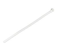 Fascette fermacavo riutilizzabili 25 cm - Fascette di nylon per interni/esterni, 100 pezzi - bianco (CBMZTRB10)