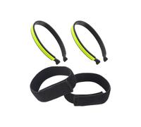 Fascette Fermapantaloni Per Bici Elastica Di Sicurezza Per Caviglia | Fascia Riflettente Di Sicurezza Caviglia Per Ciclismo Adatto a Bicicletta, Pesca, Sport all'Aperto e Ricreazione e L