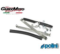 FASCETTE FISSAGGIO SILENZIATORE Ø 60 MARMITTA POLINI FOR RACE 3 EVOLUTION 332.0
