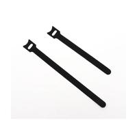 Fascette for cavi rilasciabili Organizzatore di Nero 15 20 25 30 cm Cinghie con gancio in nylon Avvolgere zip Fascio Fasciatura Cravatta Chiusura in plastica(500 pieces,150mm)