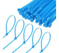 Fascette in nylon da 1000 pezzi 12 pollici, 40 libbre, per interni/esterni [blu]
