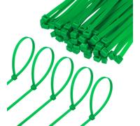 Fascette in nylon da 1000 pezzi 12 pollici 49 libbre per interni/esterni [verde]