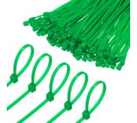 Fascette in nylon da 1000 pezzi, 6 pollici 11 libbre per interni/esterni [verde]