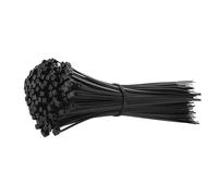 Fascette in nylon, Fascette fermacavi in nylon autobloccanti multicolor misure multiple 100 pezzi(Black,3x80mm 100Pcs)