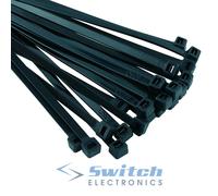 Fascette In Nylon Nere - Varie Dimensioni - Confezioni Da 100