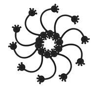 Fascette magnetiche, fascette magnetiche, 10 x organizzatori di cavi in silicone a forma di palmo, gestione dei cavi riutilizzabili per il posto di lavoro, la scuola, la casa, l