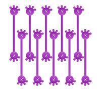 Fascette magnetiche per cavi, 10 organizer per cavi in silicone a forma di palmo, riutilizzabili, per lavoro, scuola, casa, segnalibri, clip per segnalibri