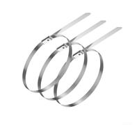 Fascette Metalliche per acciaio 304 500mm Autobloccanti Fascette(4.6*450mm) | per acciaio 304 per premium, resistenza per calore, uso marino, umido, durata lunga
