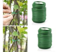 Fascette morbide per piante, riutilizzabili, 20 m, regolabili, per legare legami per giardinaggio in interni ed esterni, per coltivare ortaggi e piante rampicanti (2 pezzi)
