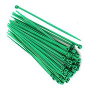 Fascette Nylon 100pz 100mm x 2.5mm Verdi Cablaggio Stringicavo Fermacavo Giardino garage officina casa auto ufficio STI