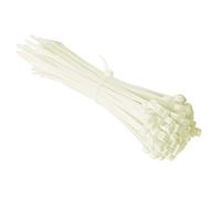 Fascette Nylon 100pz 200mm x 2.5mm Bianche Cablaggio Stringicavo Fermacavo Giardino garage officina casa auto ufficio STI