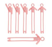 Fascette organizer per cavi elettronici, organizer per cavi elettronici, organizer per cavi regolabili, 6 fascette per cavi di ricarica elettronica in silicone, cinghie per legare le cuffie, strumento