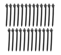 Fascette per Auto | 25 Pezzi Nylon Antiscivolo Resistenti - per Paraurti con Chiusura a Scatto - Per La Gestione In Casa Garage Officina E Per Automobili SUV