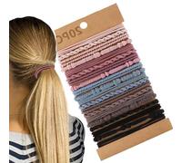 Fascette Per Capelli Braccialetti Elastici Boho Senza | Fascette Vintage Per Coda Di Cavallo Con Venticinque Pezzi per Donne Ragazze Yoga Corsa Bici Lavori Casa Viaggi Escursioni
