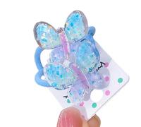 Fascette per capelli da bambina, graziose farfalle per capelli, per trecce e coda di cavallo, 1 paio