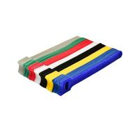 Fascette per cavi, 100-500 pezzi, staccabili, per mouse, auricolari, gestione dei fili, in nylon, riutilizzabili, con chiusura lampo (miste, 12 x 150 mm, 200 pezzi)