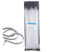 Fascette per cavi, 100 pezzi, riutilizzabili, multiuso, autobloccanti, in nylon, per la gestione dei cavi, per casa, giardino, officina