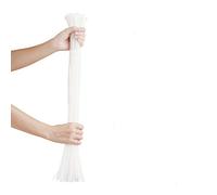 Fascette per cavi con cerniera, resistenti, fascette per cavi in nylon, 100 pezzi, industriali, per rilegare recinzioni, tende da sole, rami, impacchettamento di colture e tubi per acqua fissi