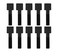 Fascette per cavi con gancio - Organizzatore regolabile riutilizzabile da 10 pezzi, Cinghie Clip per gestione cavi Portacavo, Cucina per casa, ufficio, Desktop, Comodino, Sotto la scrivania, Scaffale