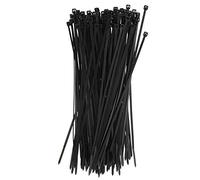 Fascette per cavi in nylon autobloccanti fascette per cavi di fissaggio per casa, ufficio, officina, 100 pezzi, nero utile