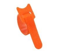 Fascette per cavi rilasciabili organizer per cavi nere 15 20 25 30 cm in nylon con gancio avvolgente con zip per fasciatura cravatta in plastica di fissaggio con cerniera (arancione, 300 mm x 50 pezzi