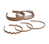 Fascette Per Donne Con Dentini | Copricapo Per Il Controllo Dei Capelli Sciolti,5 Pezzi Di Fascia Con Denti Antiscivolo - Per Ragazze Adolescenti Allenamento Yoga Utilizzo Quotidiano