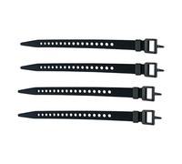 Fascette Per La Gestione Dei Cavi In silicone - Cinghie Di Tensione Regolabili Da 4 Pezzi | Fascette Per Ingranaggi Per Carichi Pesanti Silicone Riutilizzabile Di Marino - Organiz