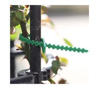 Fascette per piante, Confezione da 100 fascette for cavi for piante giardino, for arrampicarsi sugli alberi, supporto for pianta, vite, pomodoro, stelo clip