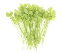 Fascette per piante da giardino, 50 pezzi fascette autobloccanti a forma di foglia per supporto, nastro riutilizzabile per fissaggio e legatura per piante a fionda adatte per interni ed esterni piante