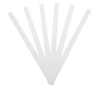 Fascette per Rullante in PET Bianco 6 Pezzi per Montaggio Fili | Flessibili e Resistenti, Mantengono la Giusta Tensione, Compatibili la Maggior Parte dei Rullanti, Accessori per Batteria